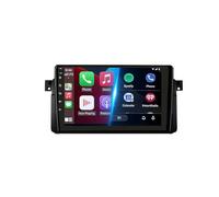 Radio de Coche Audio Estéreo 2 DIN para BMW E46 1998-2006 HD Pantalla Táctil+Llamadas Manos Libres Bluetooth+WiFi, Navegador GPS/Mandos Volantes, 8 Nuclear 4G+64G