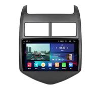 Radio de Coche Audio Estéreo 2 DIN para Chevrolet Aveo 2 Sonic T300 HD Pantalla Táctil+Llamadas Manos Libres Bluetooth+WiFi, Mandos Volantes, 8 Nuclear 6G+128G