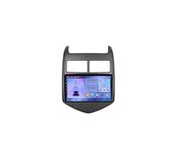 Radio de Coche Audio Estéreo 2 DIN para Chevrolet Aveo2 Sonic T300 2011-2015 HD Pantalla Táctil+Llamadas Manos Libres Bluetooth+WiFi, Mandos Volantes, 4 Nuclear 4G+64G