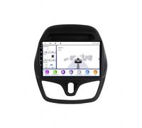 Radio de Coche Audio Estéreo 2 DIN para Chevrolet Spark Beat 2015-2018 Mirror Link, Incell Touchscreen Radio Coche con Bluetooth USB/Eq Comandos Al Volante, 4 Nuclear 1G+32G