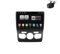 Radio de Coche Audio Estéreo 2 DIN para Cristaux C4 2 B7 2013-2016 HD Pantalla Táctil+Llamadas Manos Libres Bluetooth+WiFi, Mandos Volantes, 4 Nuclear 1G+16G