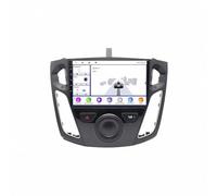 Radio de Coche Audio Estéreo 2 DIN para Ford Focus 3 MK 3 2011-2019 A-Pple Carplay & Android Auto, Autoradio Portátil Car Play con Pantalla Táctil, GPS, 4 Nuclear 4G+64G