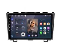 Radio de Coche Audio Estéreo 2 DIN para Honda CR-V 3 RE CRV 2007-2011 Pantalla de Coche con Carplay y Android Auto Inalámbricos, Bluetooth, Mirror Link, 4 Nuclear 4G+64G