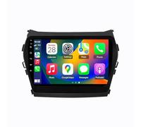 Radio de Coche Audio Estéreo 2 DIN para Hyundai IX45 Santa Fe IX 45 III XL 2013-2017 Mirror Link, Incell Touchscreen Radio Coche con Bluetooth USB/Eq Comandos Al Volante, 8 Nuclear 4G+64G