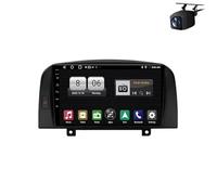 Radio de Coche Audio Estéreo 2 DIN para Hyundai Sonata 6 NF 2004-2008 HD Pantalla Táctil+Llamadas Manos Libres Bluetooth+WiFi, Navegador GPS, 4 Nuclear 4G+64G