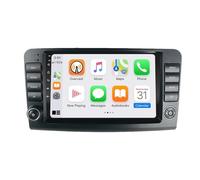 Radio de Coche Audio Estéreo 2 DIN para Mercedes Benz ML 320 ML350 W164 2005-2012 Soporta Bluetooth, Control Volante, USB, WiFi, 4G, Mirror-Link, GPS Radio FM, 8 Nuclear 8G+256G