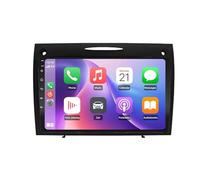 Radio de Coche Audio Estéreo 2 DIN para Mercedes Benz SLK 2004-2010 Soporta Bluetooth, Control Volante, USB, WiFi, 4G, Mirror-Link, GPS Radio FM, 4 Nuclear 4G+64G