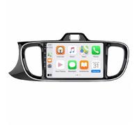 Radio de Coche Audio Estéreo 2 DIN para Mitsubishi V73 Pajero 2004-2011 Cámara Trasera - HD Pantalla Carplay Mirror Link - Portátil Radio Coche Bluetooth con, 4 Nuclear 1G+32G