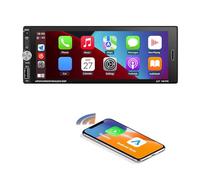 Radio de coche con CarPlay Android Auto,6,9 pulgadas IPS pantalla táctil con GPS/WiFi/Mirror Link/Bluetooth/FM/RDS/USB/SWC para Mini Cooper S R50 R52 R53 CD53 Convertible GP/Seven/Park Lane
