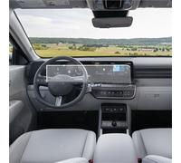 Radio De Coche con Pantalla De Navegación GPS Y Película Protectora De TPU Antiarañazos De 12,3 Pulgadas para Hyundai para Kona SX2 2023 2024 HD Protector Pantalla Coche(For Right Hand Drive)