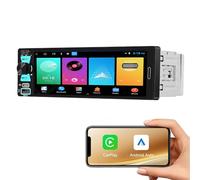 Radio de coche con pantalla (pantalla táctil de 6,5 pulgadas), inalámbrico CarPlay/Android Auto Bluetooth AM/FM/RDS Radio AUX Compatible con Audi A3 8L A4 S4 B5 8D5 A6 S6 4B2 4B5 C5 A8 S8 D2 4D