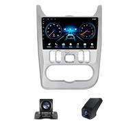 Radio de Coche con Pantalla táctil Doble DIN ZGYBDH para Re-Nault Logan 1 Sandero 2009-2021 CarPlay inalámbrico y Android Auto 9 "estéreo de Coche Bluetooth GPS Navi con/BLU