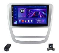 Radio de Coche con Pantalla táctil HYNMSM para JAC T6 1 2015-2021, estéreo de Coche Android 13 con Pantalla táctil, WiFi/CarPlay inalámbrico/Android Auto/GPS/SWC/Bluetooth 5.0/FM/Am/RDS/DSP/cámara