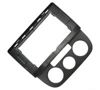 Radio de coche de 9 pulgadas para embellecedor de panel de fascia, para Bora 2008-2012, para Jetta, para Sagitar, para golf, para Vento, kit de tablero de plástico ABS negro para actualización de