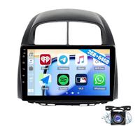 Radio De Coche De 9 Pulgadas para To-yota Passo Daihatsu Boon Sirion Subaru Justy Perodua Myvi 2006-2011 Estéreo De Coche con Bluetooth Carplay Android Auto WiFi Navegación GPS Cámara(Color:M150)