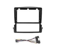 Radio De Coche De 9 Pulgadas Reproductor Estéreo Android MP5 Unidad Principal 2 DIN Marco De Tablero para Kia para Sorento 2006-2009 KLAUER(Frame with Cable)