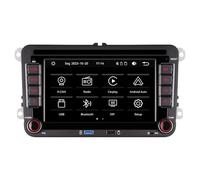 Radio de Coche de Doble DIN con inalámbrico Carplay Android Auto con Alta Potencia de Salida 7 in IPS Bluetooth para VW Golf 5 6 Passat Jetta Caddy EOS T5 Tiguan Touran CC Polo
