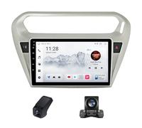 Radio de Coche Doble DIN de 9" para Peugeot 301 y Citroën C-Elysee (2012-2016), con CarPlay y Android Auto, Pantalla táctil, Bluetooth, FM y Control en el Volante (M300S/2K)