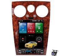 Radio de coche estéreo navegación GPS para Bentley Flying Spur Continental 2004-2012 inalámbrico CarPlay Android Auto 12,1''pantalla vertical unidad principal DSP reproduct(Size:8 CORE 8+256G,Color:A)