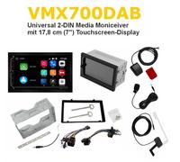 ESX Vision Vmx700dab Universal 2-DIN Multimedia Monitor Auto-Radio 17,8 CM (7 “)