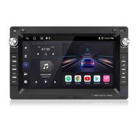 Radio de coche GPS 7" DAB 2+64GB Android13 Carplay Junsun Navi FM para VW Polo Golf Jetta Passat B5 WIFI SWC BT 4 núcleos 2DIN nuevo