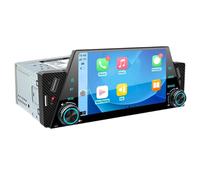 Radio de coche MP5 de 5 pulgadas con CarPlay, Android Auto, MirrorLink, pantalla táctil, FM, Aux, EQ, Bluetooth, reproductor multimedia universal.