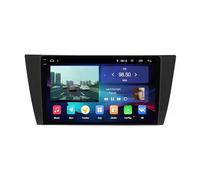 Radio de Coche para BMW Serie 3 E90 E91 E92 E93 2005-2013 con Wireless Carplay Android Auto GPS WiFi RDS/FM SWC USB Cámara de Marcha Atrás Mic GPS Go Navigator, 8 Nuclear 6G＋128G