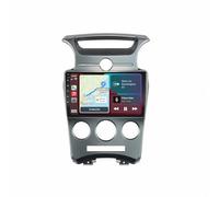 Radio de Coche para Hyundai Santa Fe 2 2006-2012 con Wireless Carplay Android Auto GPS WiFi RDS/FM SWC USB Cámara de Marcha Atrás Mic Sistema GPS Portátil, 8 Nuclear 6G＋128G