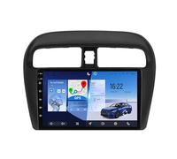 Radio de Coche para Mitsubishi Mirage Attrage 2012-2018 con Carplay Android Auto Inalámbrico, Android 15 Radio Pantalla Táctil de 9 Pulgadas con Control del Volante GPS WiFi(A3 2G+64G)