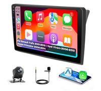 Radio de Coche para Renault Trafic 2001-2010, Opel Vivaro 2006-2010, Nissan Primastar 2006-2014 | Pantalla IPS Táctil 10" | Apple CarPlay y Android Auto | Plug & Play | Bluetooth 5.1 | FM RDS | DSP