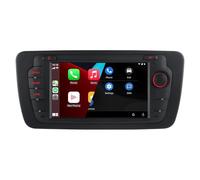 Radio de Coche para Seat Ibiza 6j 2009-2013 con inalámbrico Carplay Android Auto Stereo Bluetooth/Mirror Link/FM/Am/RDS/USB