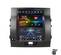 Radio de coche para To-yota Land Cruiser Prado 2007-2015 estéreo de repuesto actualización inalámbrica Carplay y Android pantalla táctil de 9,7"Bluetooth navegación GPS SWC WiFi c(Color:8 CORE 8+256G)