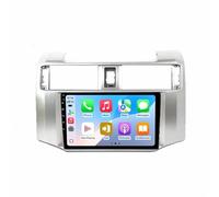 Radio de Coche para Toyota 4Runner 2010-2019 Pantalla, con Bluetooth, Mirror Link, WiFi, RDS/FM, GPS Nav, Backup CAM Navegación Estéreo, 4 Nuclear 1G＋32G