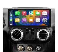 Radio de coche Qualcomm 8Core Android13 de 12,3 pulgadas para Jeep Wrangler JK 2011-2018 estéreo de repuesto HD pantalla táctil cabeza unidad de cabeza inalámbrica Carplay GPS pantalla actualización