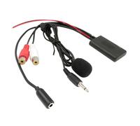 Radio de Coche Universal 3,5 MM RCA Audio AUX Entrada Cable de MicróFono para para para para