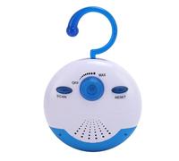 Radio de Ducha Impermeable Portátil con Altavoz, FM y Antena Integrados, Colgante con Pilas para el Hogar, Playa, Jacuzzi, Baño, Al Aire Libre