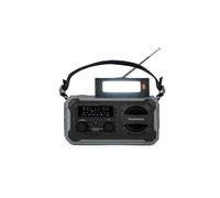 Radio de emergencia Thomson RT280G linterna SOS recarga solar USB-C 4000 mAh