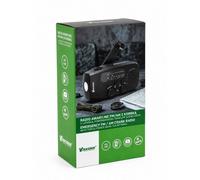 Radio de Emergencia Vakoss FM-3660K FM/AM Solar Dynamo USB-C