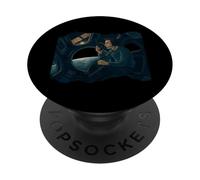 Radio de jamón desde la ventana espacial PopSockets PopGrip Adhesivo