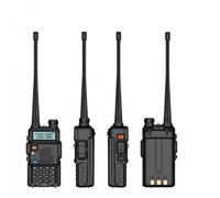 Radio de largo alcance UV5R, radio bidireccional, radio de tres bandas, walkie-talkie.