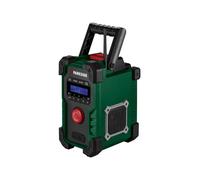 Radio de obra con batería de 20 V / 12 V / 230 V