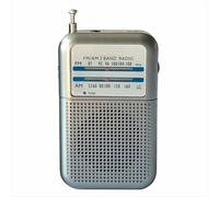 Radio DE333 Receptor AM/FM Portátil Mini Mango Tamaño de Bolsillo Grabadora FM de Dos Bandas de Alta Sensibilidad