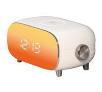 Radio despertador CGV Alba simulador amanecer RGB 3W FM CD USB