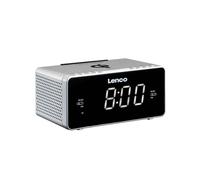 Radio Despertador FM con USB y Función Carga inalámbricapara smartphone