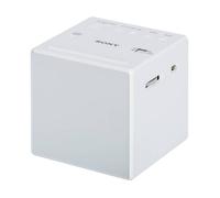 Despertador - Sony ICF-C1W, Blanco, 1 alarma, Radio AM/FM