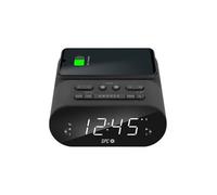 SPC Frodi Qi Radio Despertador con Carga Qi