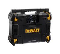 DeWalt DWST1-81078-QW TSTAK - Radio con batería y Cargador (18 V), Color Negro