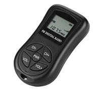 Radio Digital con Auriculares, Radio FM portátil VBESTLIFE con Pantalla LCD, Radio con Reproductor de MP3 de Baja Potencia