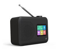Radio Digital DAB LFF - FM Pequeña, DAB Plus, de Cocina Con Cable o a Pilas, Pantalla en Color y Bluetooth