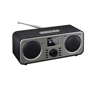 Radio Digital DAB+ y FM Estéreo Bluetooth 5.0 en Madera Robusta y Elegante